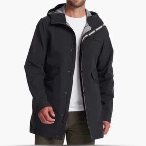 Vuori Palisades long rain jacket large men’s New